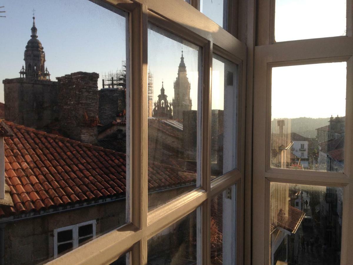 Apto. En Plaza De Cervantes Apartment Santiago de Compostela Bagian luar foto